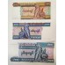 MYANMAR 1994 . FIFTY 50 PYAS - TWO HUNDRED 200 KYATS BANKNOTE . SET OF 6 MYANMAR 1994 . FIFTY 50 PYAS - TWO HUNDRED 200 KYATS BANKNOTE . SET OF 6